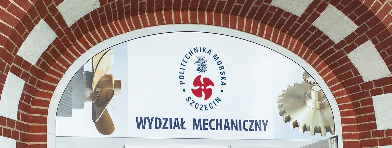 Wejście do budynku Wydziału Mechanicznego Politechniki Morskiej w Szczecinie ul. Willowa 