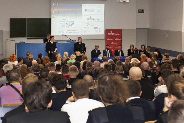 Uczestnicy Konferencji MEW na Politechnice Morskiej w Szczecinie