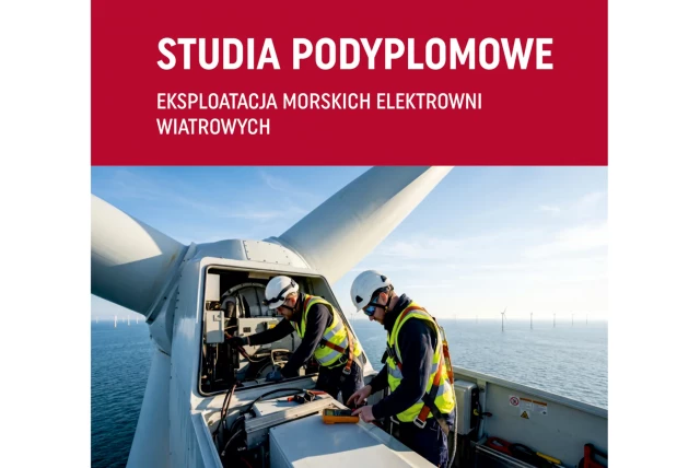 Studia podyplomowe "Eksploatacja morskich elektrowni wiatrowych" na Wydziale Mechanicznym PM