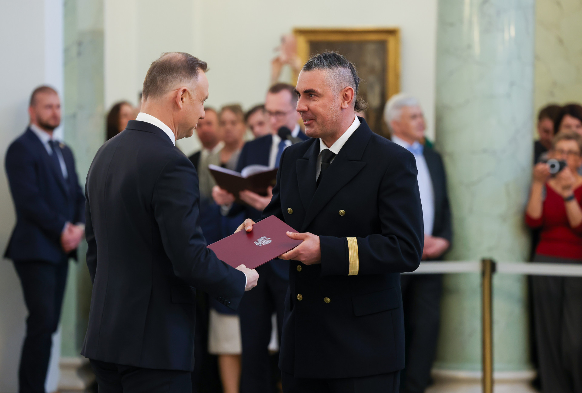 Leszek Chybowski odbiera nominację na profesora od Prezydenta RP