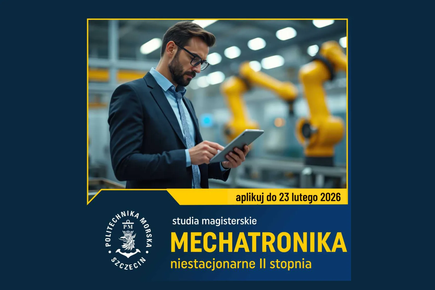 Nabór na studia niestacjonarne - kierunek mechatronika na Politechnice Morskiej w Szczecinie