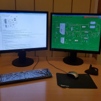 Stanowisko Studenckie Symulatora Graficznego NORCONTROL K-SIM Engine Room Simulator