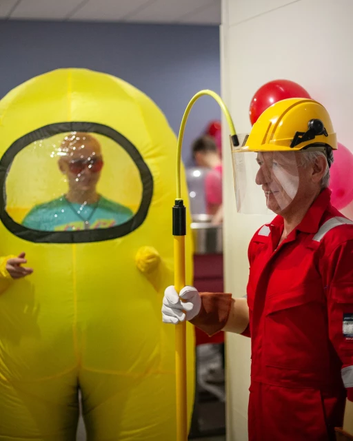 Studenci i pracownicy WM i WMiE PM podczas obchodów Międzynarodowego Dnia Studentów 