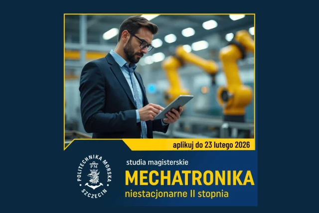 Nabór na studia niestacjonarne - kierunek mechatronika na Politechnice Morskiej w Szczecinie