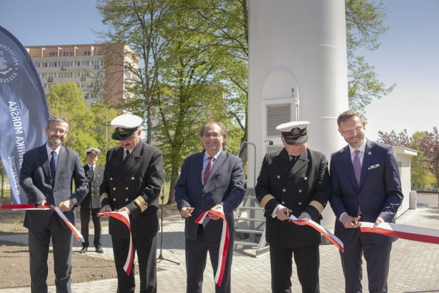 Oficjalne otwarcie turbiny wiatrowej Politechniki Morskiej w Szczecinie