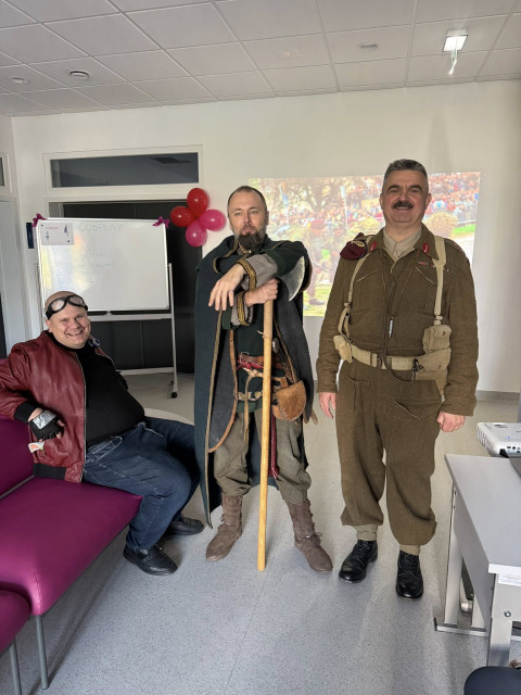 Pracownicy WM i WMiE PM podczas obchodów Międzynarodowego Dnia Studentów 