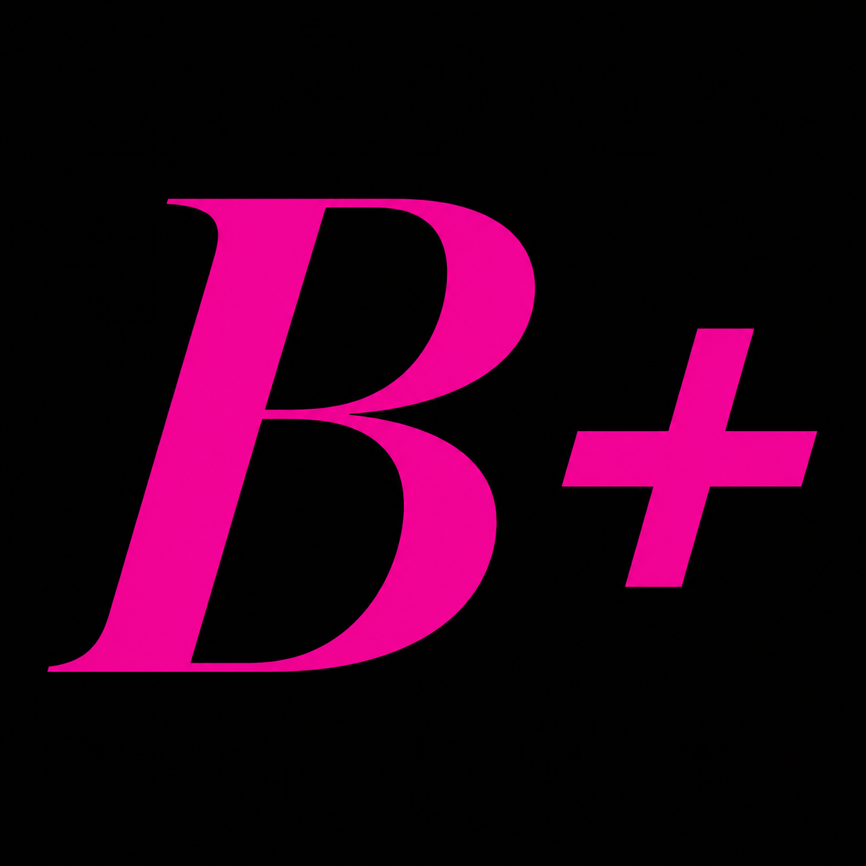 ocena "B+"