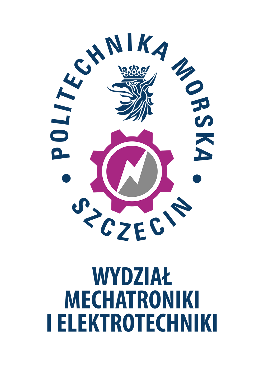 logo Wydziału Mechatroniki i Elektrotechniki Politechniki Morskiej w Szczecinie png