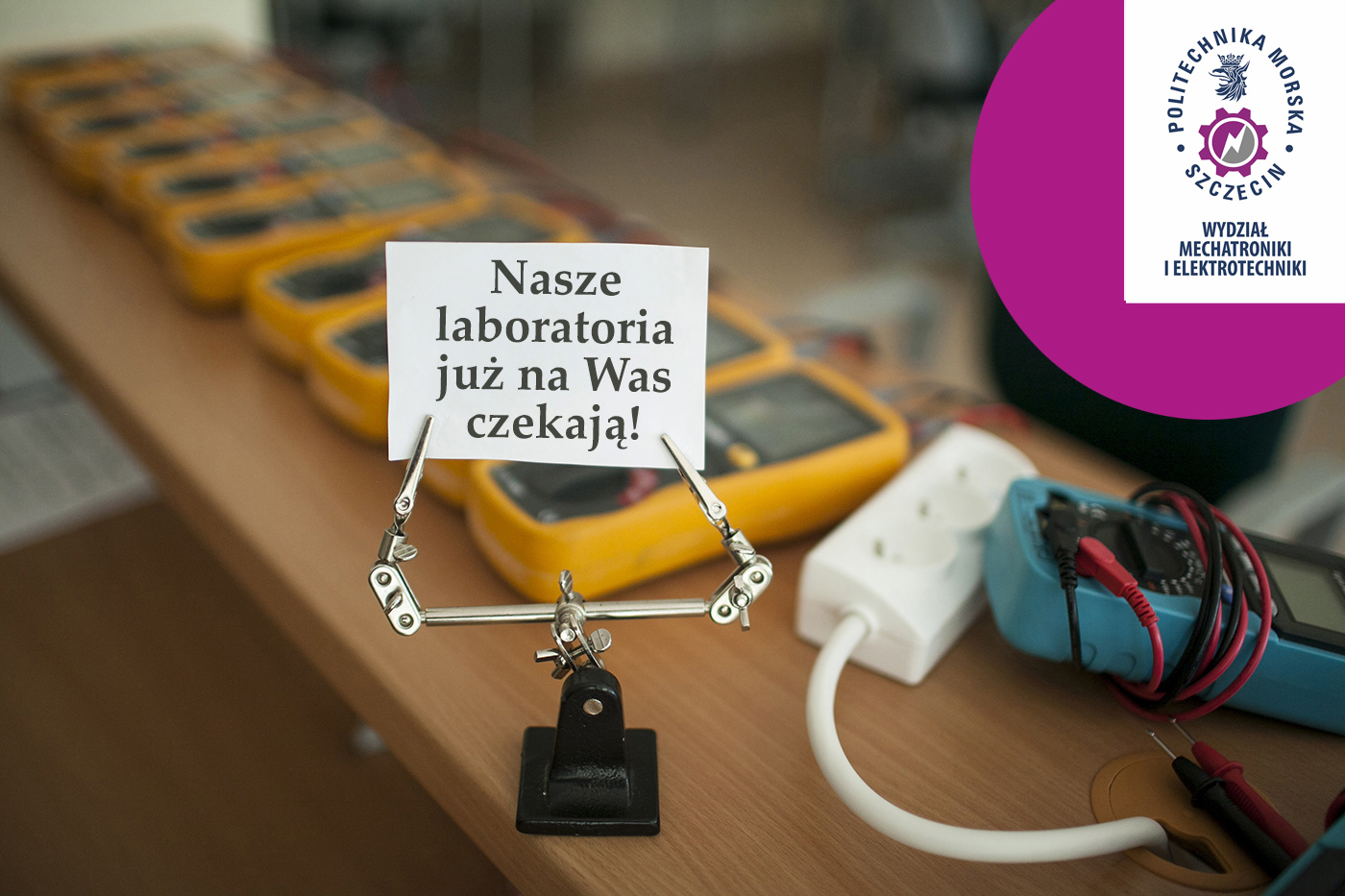 napis Nasze laboratoria już na Was czekają