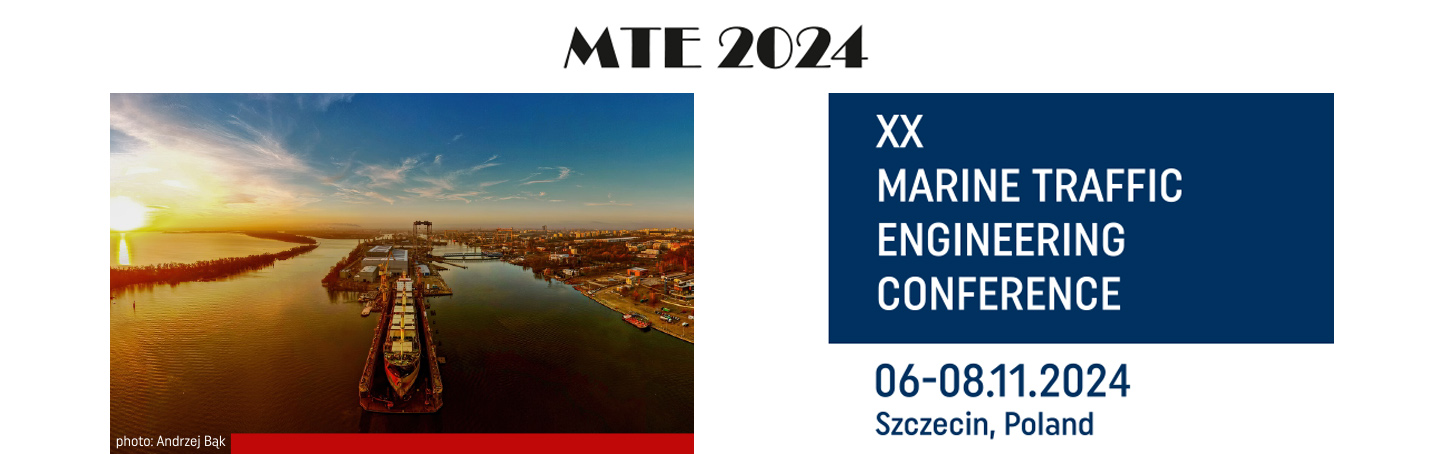 MTE 2024 conference baner widok z drona na stocznię