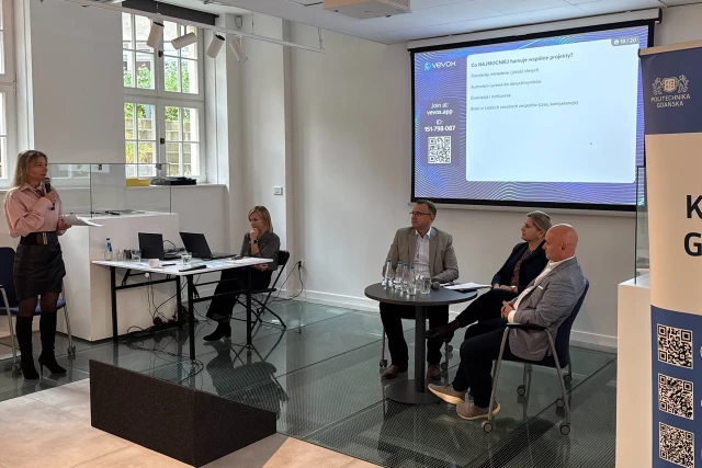 Uczestnicy Konwentu Dziekanów Wydziałów Geodezyjnych podczas obrad, fot. Politechnika Gdańska