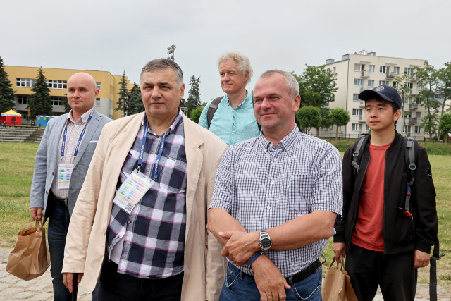 Uczestnicy konferencji TrasNav 2023TrasNav 2023 podczas wycieczki na zamek w Malborku