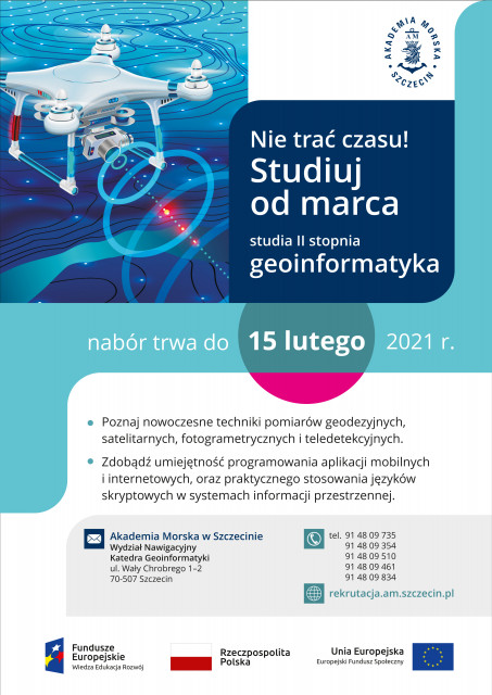 Plakat geoinformatyka II stopień