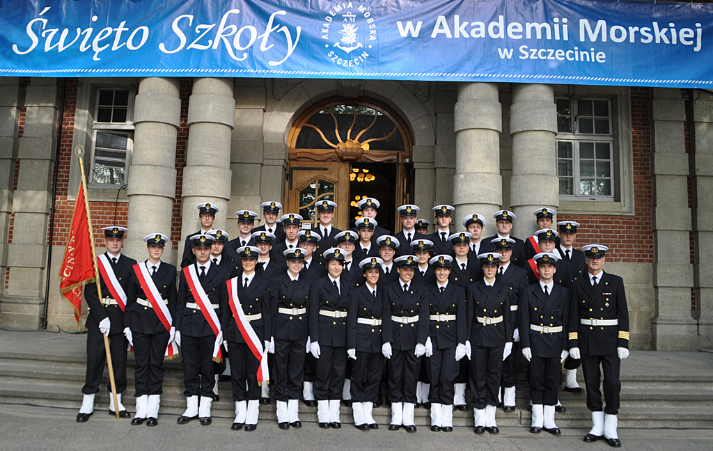 Kompania Honorowa  Akademii Morskiej w Szczecinie 