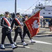  Kompania Honorowa AMS podczas inauguracji roku akademickiego 2018/2019