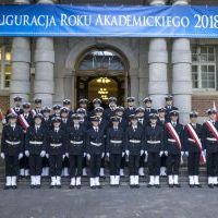  Kompania Honorowa AMS podczas inauguracji roku akademickiego 2018/2019