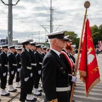 Kompania Honorowa PM na uroczystości inauguracji roku akademickiego 2024/25 na Politechnice Morskiej w Szczecinie