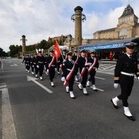 Kompania Honorowa AM w Szczecinie podczas inauguracji roku akademickiego 2019/2020