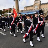 Kompania Honorowa AM w Szczecinie podczas inauguracji roku akademickiego 2019/2020