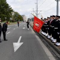 Kompania Honorowa AM w Szczecinie podczas inauguracji roku akademickiego 2019/2020