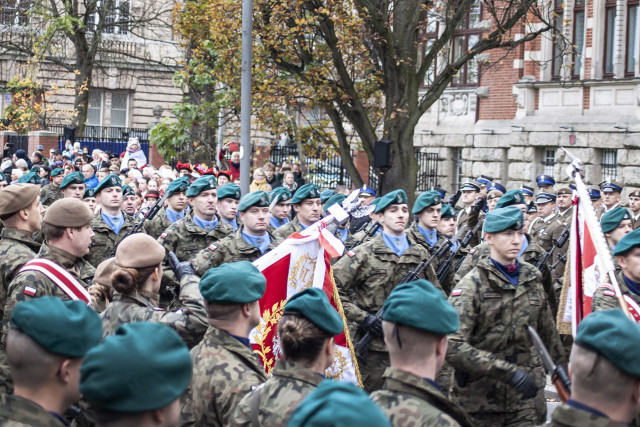  Defilada Wojska Polskiego z okazji Święta Niepodległości 2022 na Wałach Chrobrego