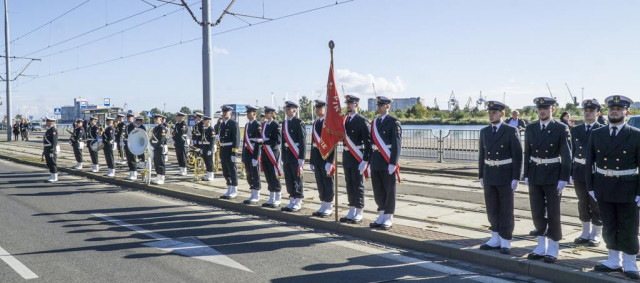  Kompania Honorowa AMS podczas inauguracji roku akademickiego 2018/2019