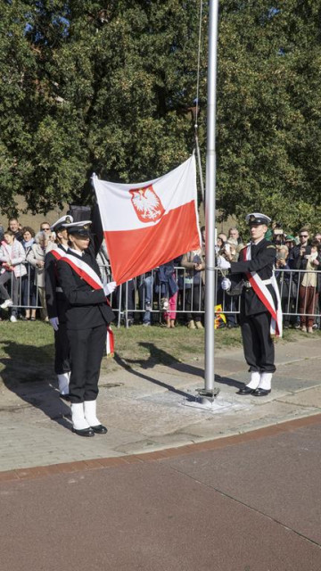  Kompania Honorowa AMS podczas inauguracji roku akademickiego 2018/2019