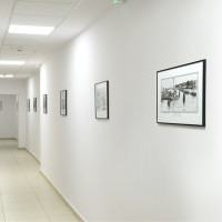 Korab student hall of residence - corridor