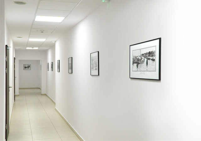 Korab student hall of residence - corridor