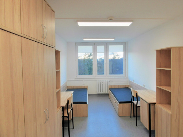 Korab Student room on 5th floor – renovated in 2018