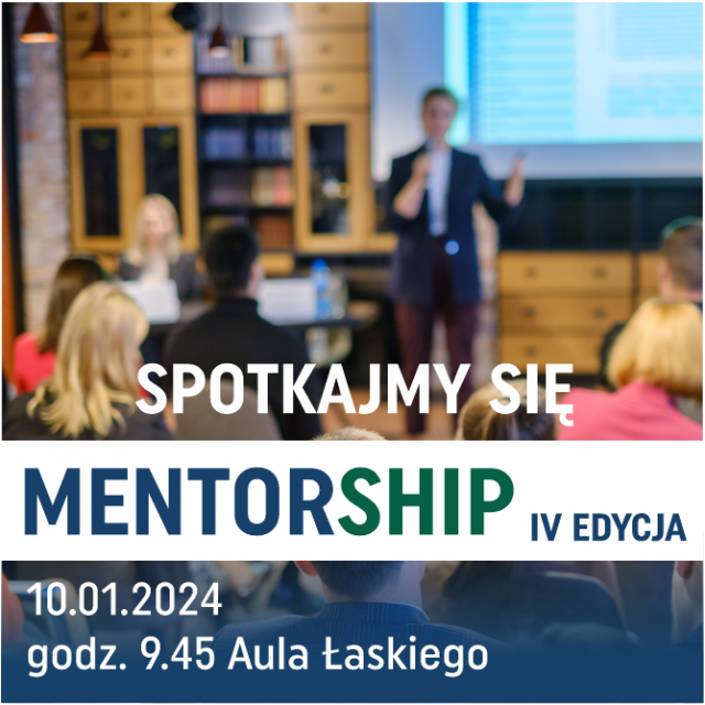 Program Mentorship - zaproszeni na spotkani - grafika