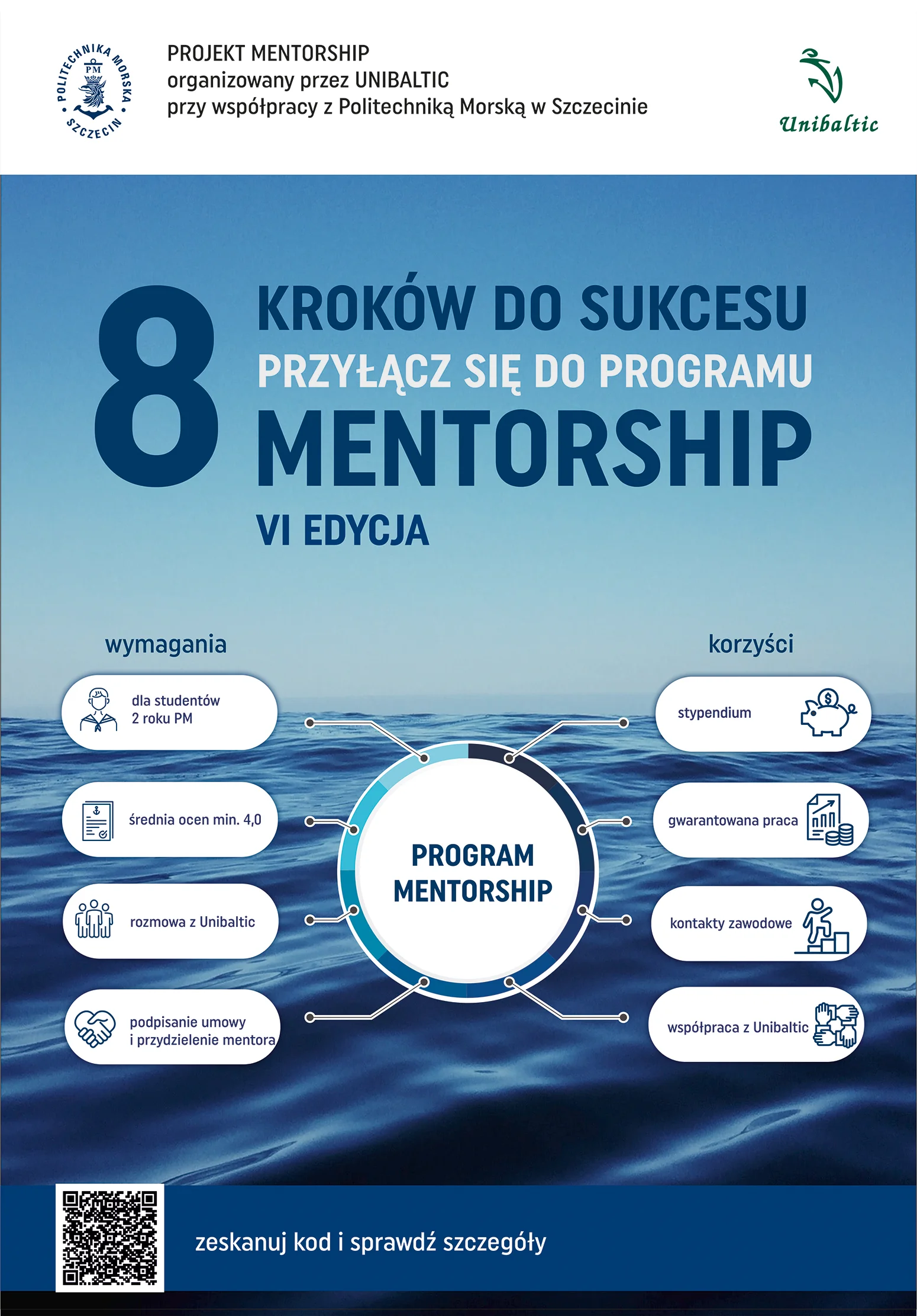 MENTORSHIP - program stypendialny dla studentów Politechniki Morskiej w Szczecinie