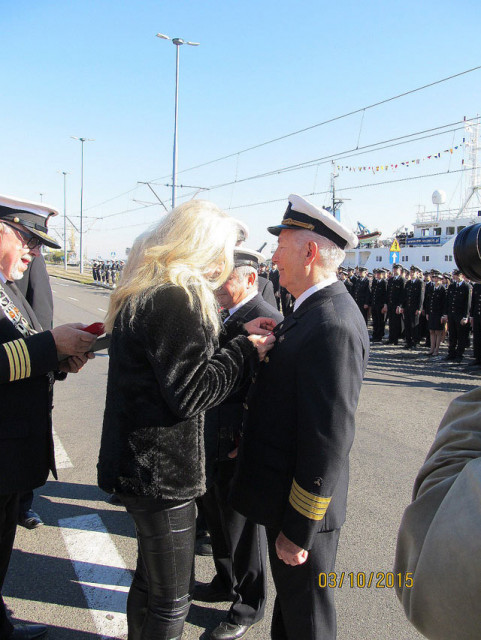 Uczestnicy uroczystej inauguracji roku akademickiego w Akademii Morskiej w Szczecinie