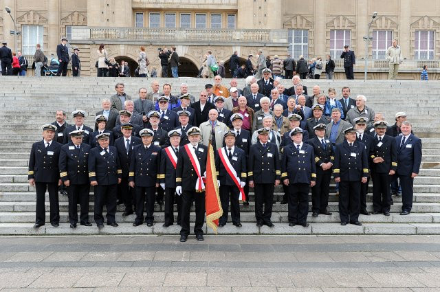 Uczestnicy 2. zjazdu absolwentów PSRM  w Szczecinie