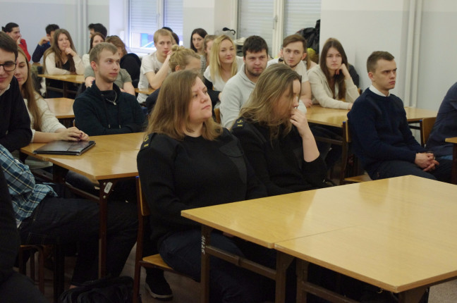 Spotkanie studentów AM, z cyklu The United Nations of Szczecin Project - “Looking at Stereotypes with a Different Lens”