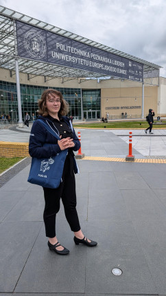 p. Kateryna Pikulyk uczestniczka II etapu XXVI Olimpiady Języka Angielskiego Wyższych Uczelni Technicznych