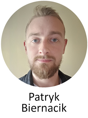 Patryk Biernacik doktorant portet miniaturka