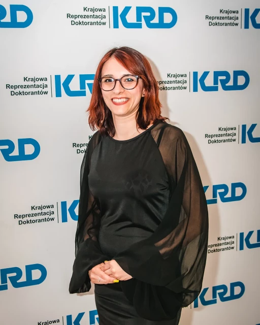 Michalina Gucma podczas konferencji