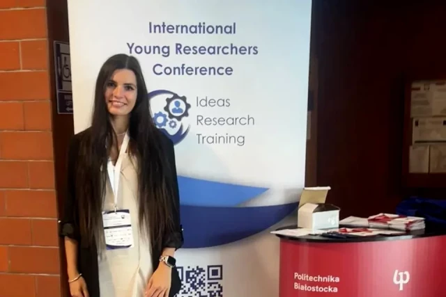 Sonia Rudzińska na międzynarodowej konferencji "3rd International Young Researchers Conference: Ideas, Research, Training" (IRT 2026)