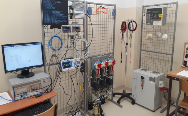 Laboratory test bench for 5-level inverter programming and testing 