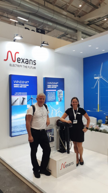  Dean of FMEE at the WindEnergy Hamburg 2022 trade fair