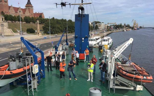 SARA project participants onboard the Navigator XXI, Szczecin, Poland