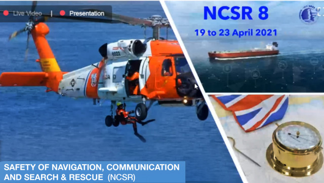 Online meeting of the International Maritime Organisation's Sub-Committee on Navigation, Communications and Search and Rescue